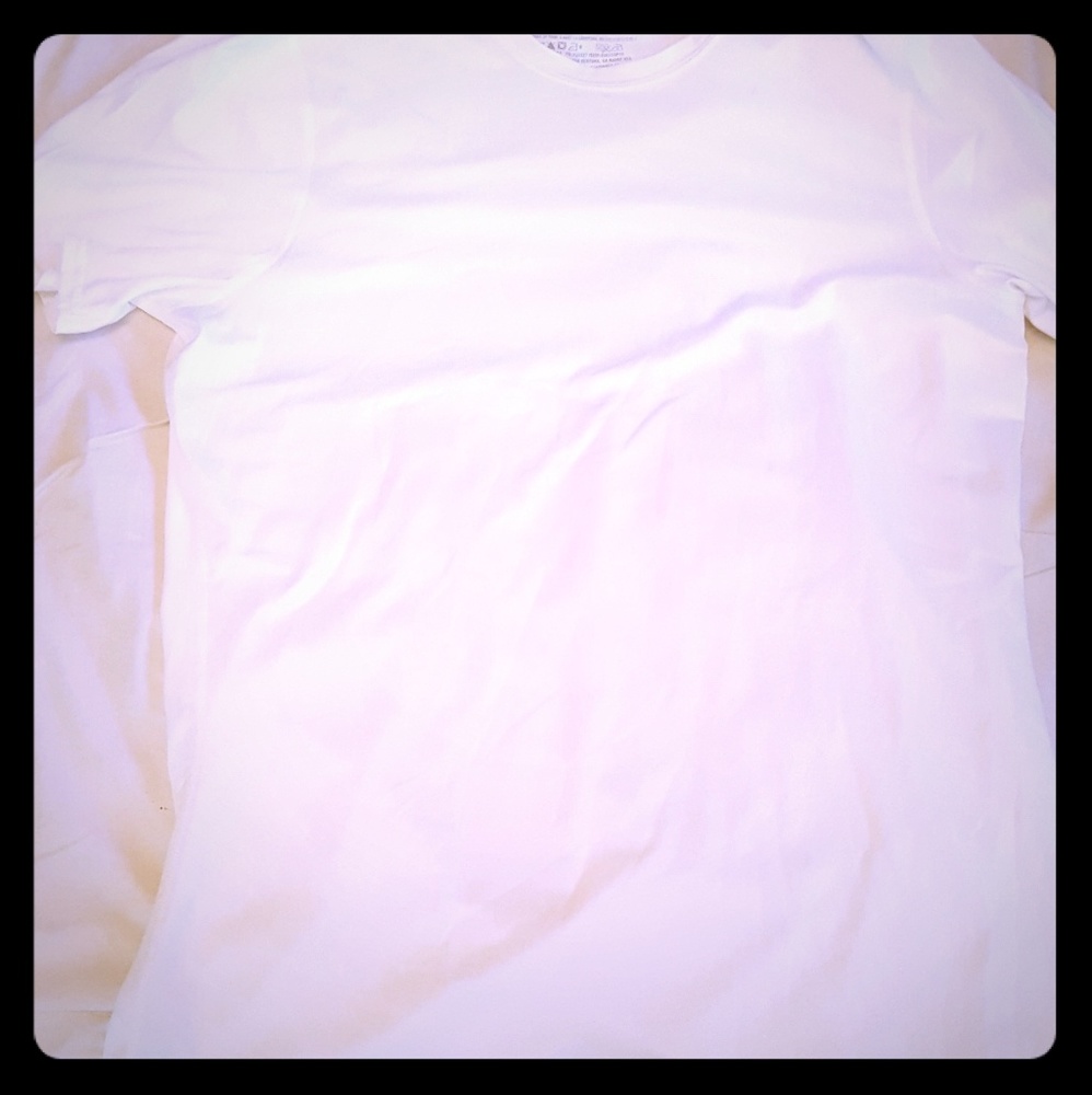 Silkweight white t-shirt